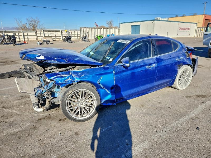 2020 Genesis G70 VIN KMTG34LA3LU063268 COPART salvage auction — ALL OVER, TX - SALVAGE VEHICLE TITLE, sold $600 on 2026-07-24 (photo 1)