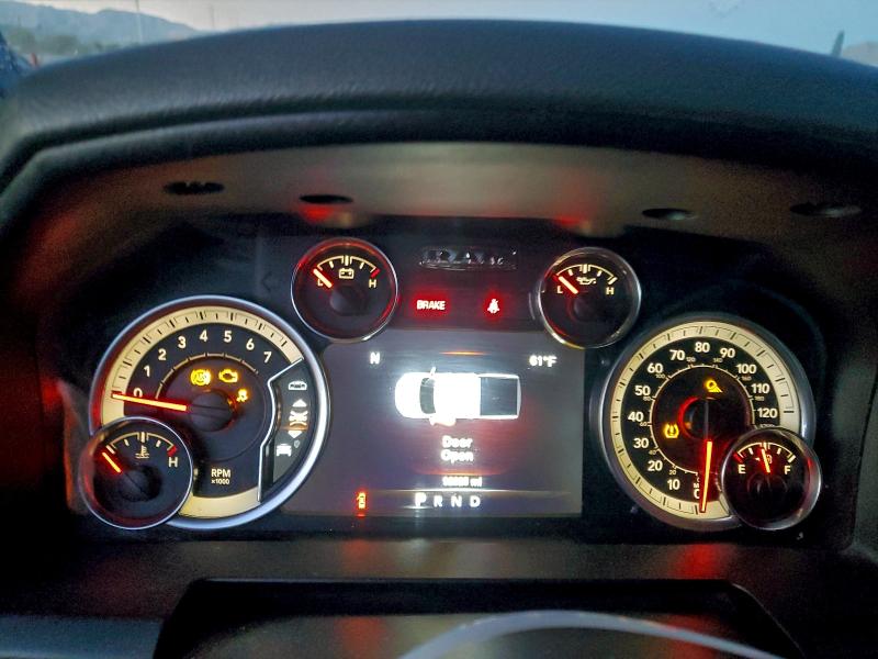 2018 Ram 1500 VIN 3C6RR7LT9JG207809 COPART salvage auction — FRONT END, Nv - Salvage Title, sold $4,050 on 2026-07-21 (photo 9)