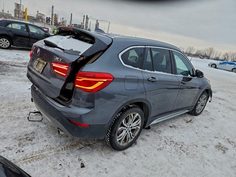 2018 BMW X1 VIN WBXHT3C32J5K25318 COPART salvage auction — FRONT END, Qc - Gravement Accidente, sold $150 on 2026-07-21 (photo 3)