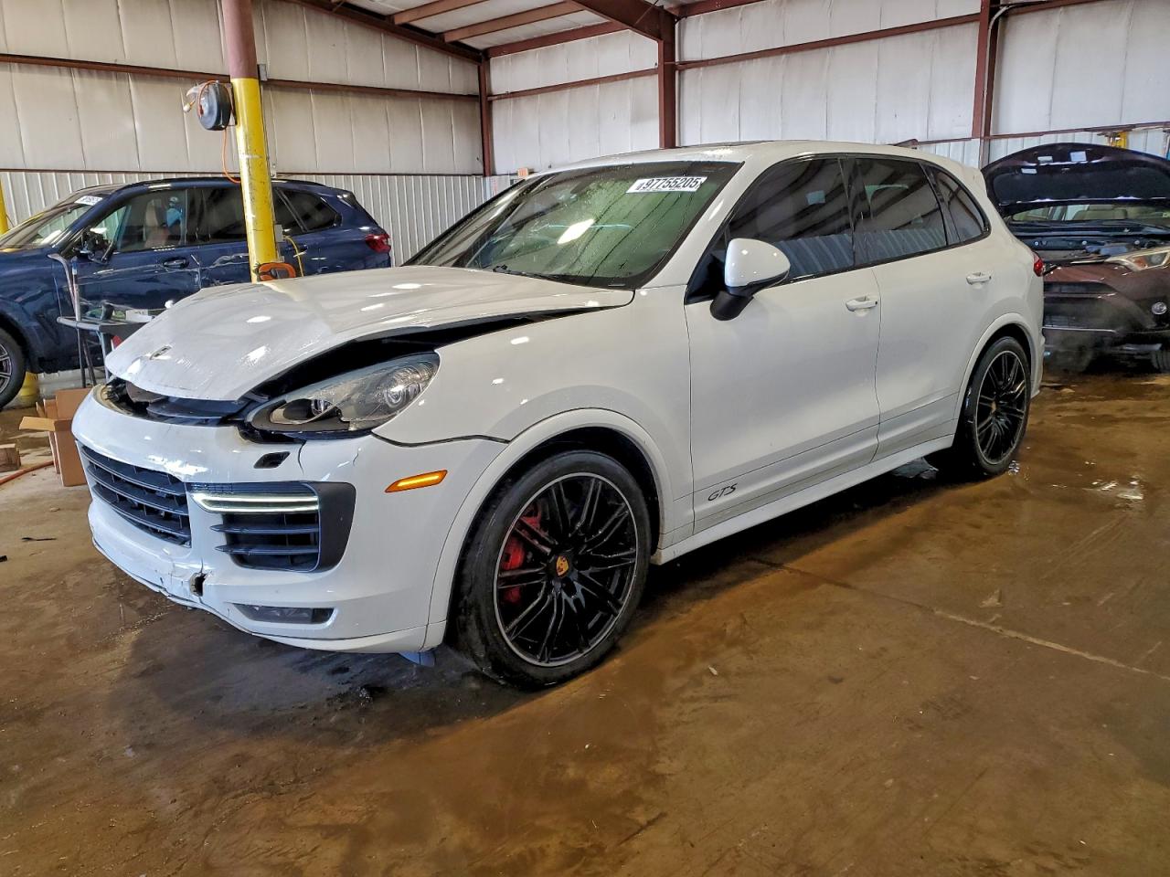 2016 Porsche Cayenne VIN WP1AD2A21GLA79142 COPART salvage auction — Front End, PA - CERTIFICATE OF SALVAGE, sold $8,200 on 2026-01-16 (photo 1)