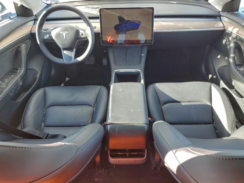 2023 Tesla Model 3 VIN LRW3E1FA2PC891743 COPART salvage auction — REAR END, ON - PERMIT NO BRAND - UNFIT, sold $15,150 on 2026-07-07 (photo 8)