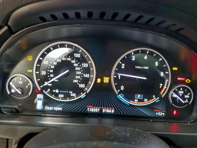 2017 BMW X5 VIN 5UXKR0C50H0V65929 COPART salvage auction — FRONT END, Md - Cert Of Salvage > 75% Damage, sold $450 on 2026-07-24 (photo 9)