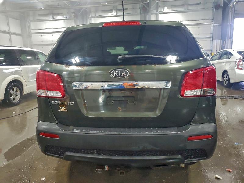 2013 Kia Sorento VIN 5XYKTDA69DG332111 COPART salvage auction — FRONT END, Mn - Cert Of Title-Prior Salvage, sold $925 on 2026-07-14 (photo 6)