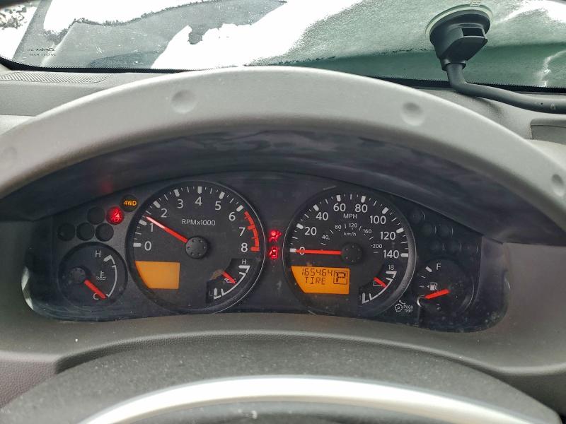 2012 Nissan Xterra VIN 5N1AN0NW8CC501896 COPART salvage auction — FRONT END, Ky - Cert Of Title-Salvage, sold $600 on 2026-07-02 (photo 9)