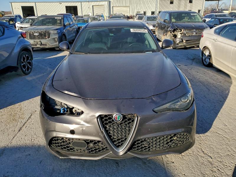 2018 Alfa romeo Giulia VIN ZARFAEEN6J7589465 COPART salvage auction — FRONT END, Ks - Cert Of Title-Salvage, sold $5,200 on 2026-07-16 (photo 5)