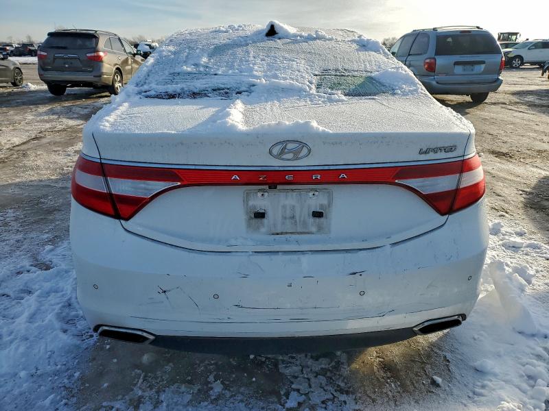 2017 Hyundai Azera VIN KMHFH4JG6HA586016 COPART salvage auction — FRONT END, Il - Salvage Certificate, sold $1,150 on 2026-07-14 (photo 6)