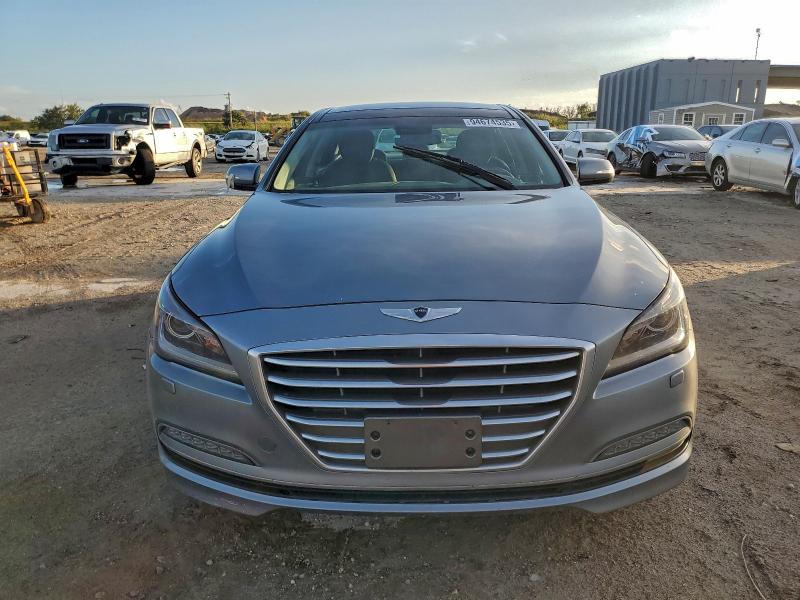 2016 Hyundai Genesis VIN KMHGN4JE6GU111796 COPART salvage auction — SIDE, Salvage Title, sold $3,550 on 2026-07-28 (photo 5)
