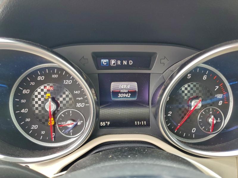 2018 Mercedes-Benz SLC-Class VIN WDDPK3JAXJF149781 COPART salvage auction — Front End, TX - SALVAGE VEHICLE TITLE, sold $8,300 on 2026-01-09 (photo 9)