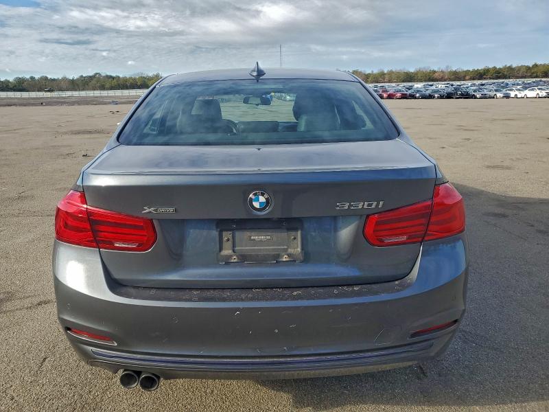 2018 BMW 3 series VIN WBA8D9C50JA616325 COPART salvage auction — FRONT END, Ny - Mv-907A Salvage Certificate, sold $8,500 on 2026-07-06 (photo 6)
