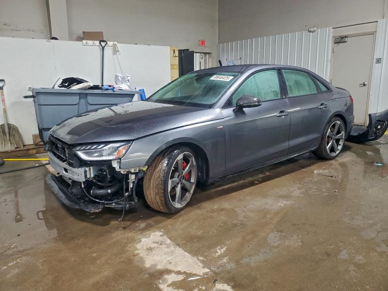 2022 Audi A4 VIN WAUEAAF47NN003651 — COPART salvage auction photo