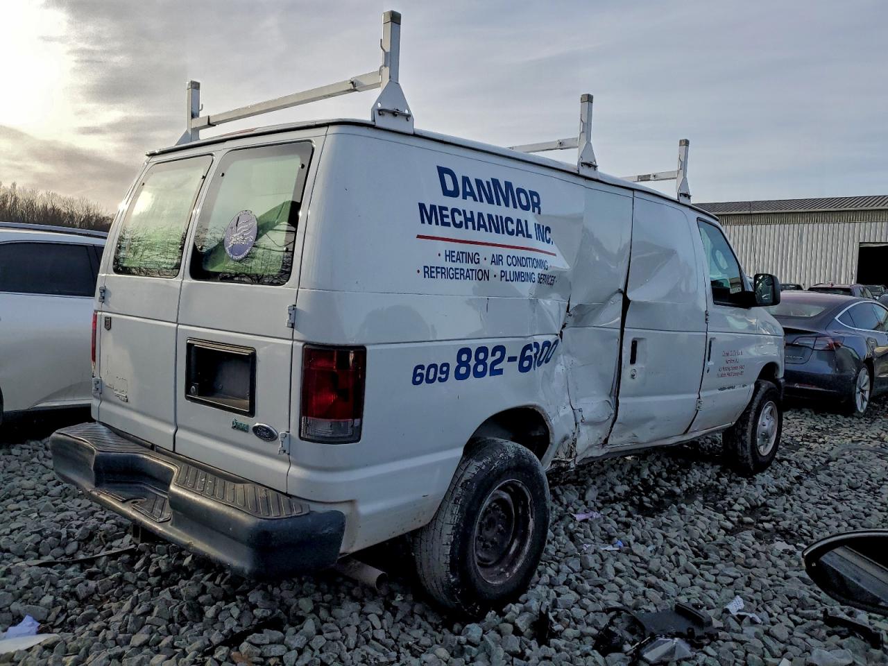 2013 Ford Econoline VIN 1FTNE2EW9DDA17460 COPART salvage auction — Side, NJ - CERT OF TITLE-SALVAGE, sold $575 on 2026-05-20 (photo 3)