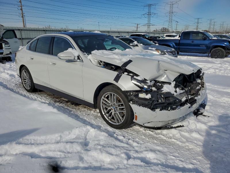 2024 BMW 5er VIN WBA53FJ05RCR89632 COPART salvage auction — FRONT END, IL - SALVAGE CERTIFICATE, sold $25,750 on 2026-07-07 (photo 4)