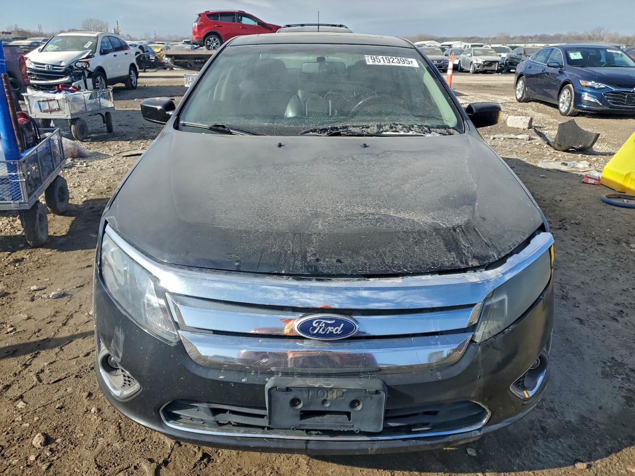 2010 Ford Fusion VIN 3FAHP0JA2AR388409 COPART salvage auction — Front End, KS - CERT OF TITLE-SALVAGE, sold $500 on 2026-07-09 (photo 5)