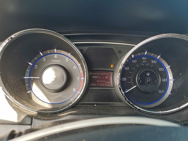 2014 Hyundai Sonata VIN 5NPEB4AC8EH812687 COPART salvage auction — SIDE, Tx - Salvage Vehicle Title, sold $1,450 on 2026-07-02 (photo 9)