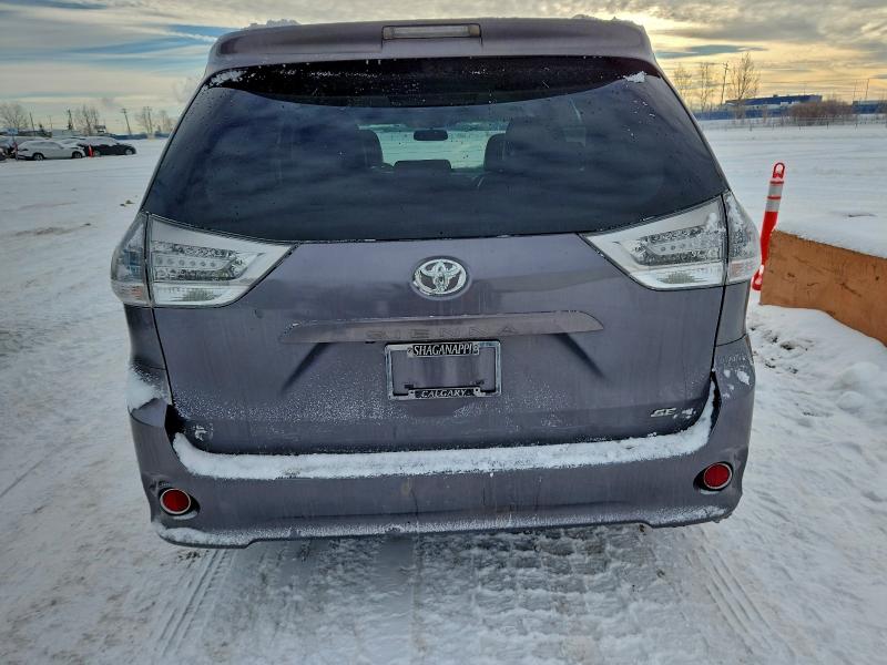 2013 Toyota truck/van Sienna se v6 VIN 5TDXK3DC7DS294997 COPART salvage auction — FRONT END, AB - BOS - SALVAGE, sold $2,650 on 2026-07-28 (photo 6)
