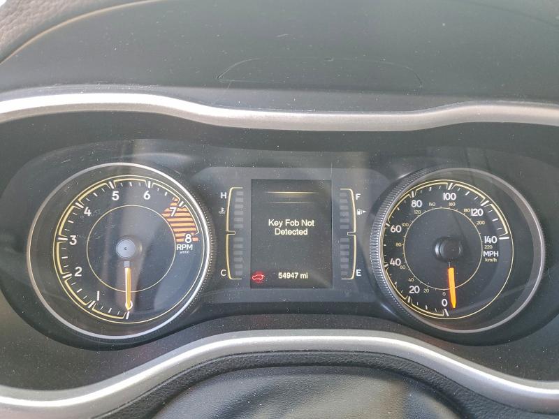 2018 Jeep Cherokee VIN 1C4PJMLXXJD515917 COPART salvage auction — FRONT END, Ks - Cert Of Title-Salvage, sold $850 on 2026-08-03 (photo 9)