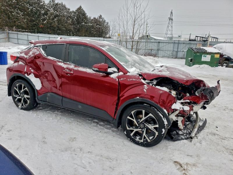 2018 Toyota C-hr VIN NMTKHMBXXJR059654 COPART salvage auction — FRONT END, Salvage Title, sold $1,850 on 2026-07-14 (photo 4)
