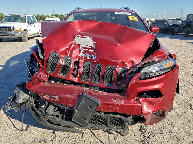 2016 Jeep Cherokee VIN 1C4PJLCB4GW116268 COPART salvage auction — FRONT END, Wv - Salvage Certificate, sold $700 on 2026-07-02 (photo 5)