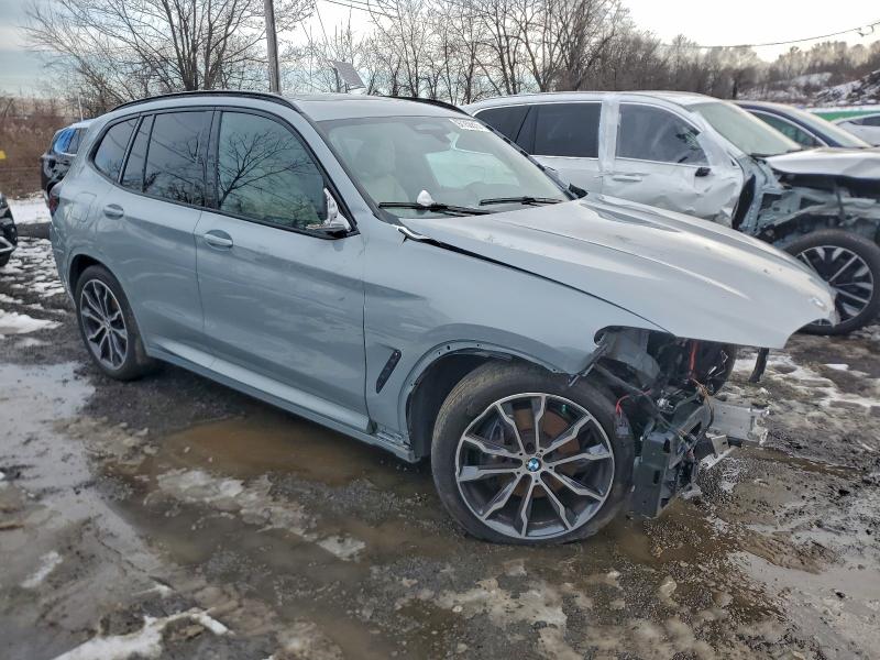 2022 BMW X3 VIN 5UX83DP02N9K07837 COPART salvage auction — FRONT END, Nj - Cert Of Title-Salvage, sold $12,800 on 2026-07-02 (photo 4)