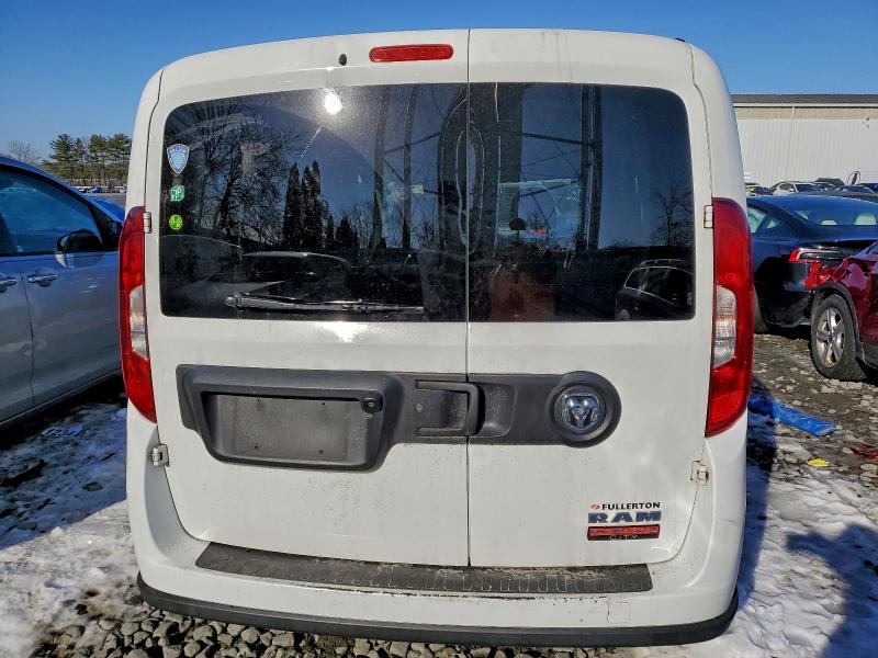 2020 Ram Promaster city VIN ZFBHRFBB7L6S10657 COPART salvage auction — FRONT END, Nj - Certificate Of Title, sold $2,600 on 2026-07-06 (photo 6)