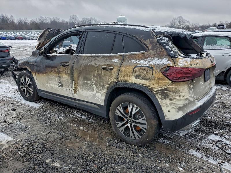 2025 Mercedes-benz Gla-class VIN W1N4N4HB3SJ707079 COPART salvage auction — BURN, Nj - Cert Of Title-Salvage, sold $550 on 2026-07-28 (photo 2)