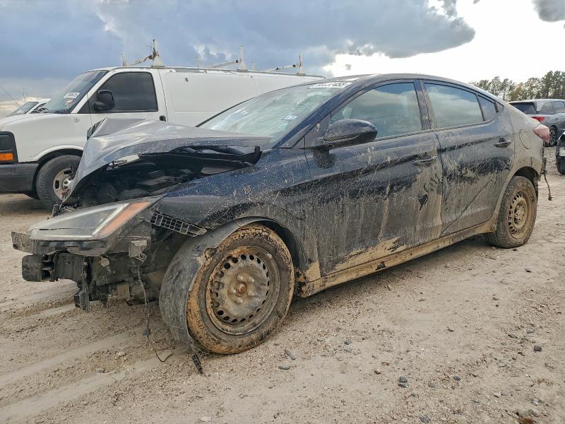 2020 Hyundai Elantra VIN KMHD74LF3LU958384 COPART salvage auction — FRONT END, Tx - Salvage Vehicle Title, sold $1,100 on 2026-07-10 (photo 1)