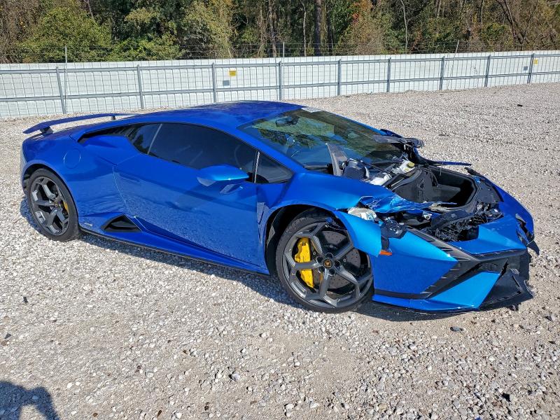 2023 Lamborghini Huracan VIN ZHWUB6ZF4PLA23953 COPART salvage auction — FRONT END, Tx - Certificate Of Title, sold $44,000 on 2026-07-07 (photo 4)