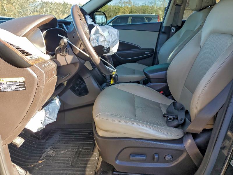 2018 Hyundai Santa fe VIN KM8SNDHF9JU262048 COPART salvage auction — FRONT END, GA - CERT OF TITLE-SALVAGE, sold $1,150 on 2026-07-23 (photo 7)