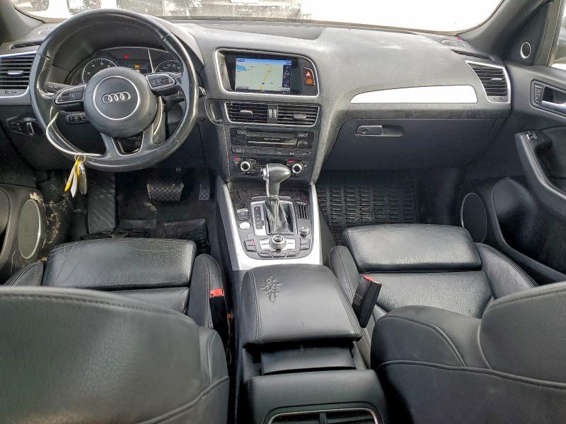 2017 Audi Q5 VIN WA1M2AFPXHA059921 COPART salvage auction — FRONT END, Mo - Salvage Certificate Of Title, sold $2,000 on 2026-07-28 (photo 8)