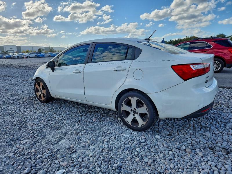 2014 Kia Rio VIN KNADN4A36E6335428 COPART salvage auction — FRONT END, Fl - Cert Of Title Slvg Rebuildable, sold $500 on 2026-07-08 (photo 2)