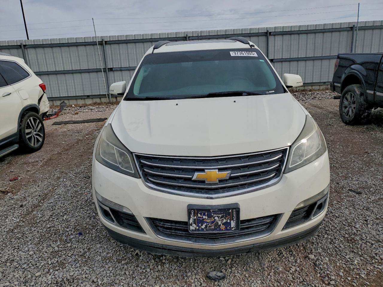 2015 Chevrolet Traverse VIN 1GNKVGKD9FJ177353 COPART salvage auction — Rear End, KY - CERT OF TITLE-SALVAGE, sold $625 on 2026-07-01 (photo 5)