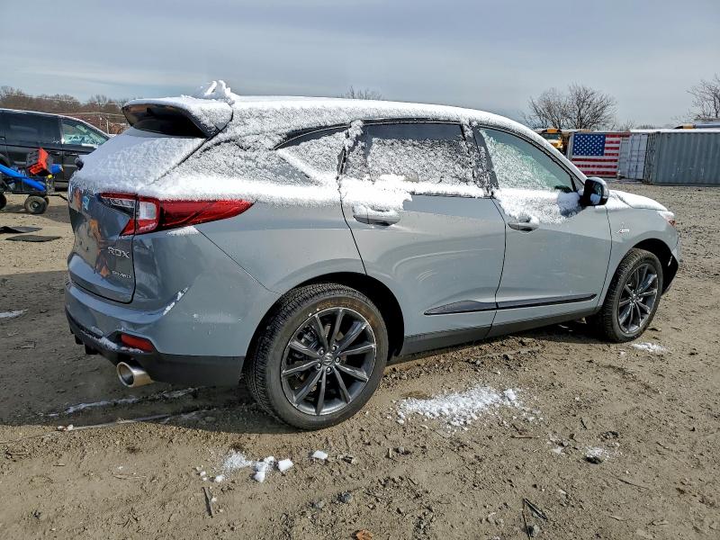 2025 Acura Rdx VIN 5J8TC2H69SL023725 COPART salvage auction — SIDE, Md - Cert Of Salvage > 75% Damage, sold $13,900 on 2026-07-02 (photo 3)