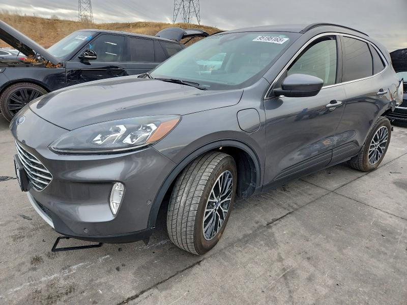 2021 Ford Escape VIN 1FMCU0LZ9MUA89041 COPART salvage auction — REAR END, Co - Salvage Title, sold $9,300 on 2026-07-27 (photo 1)
