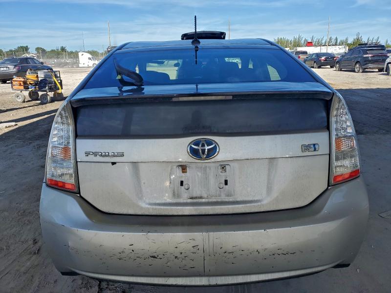 2011 Toyota Prius VIN JTDKN3DU7B1467311 COPART salvage auction — FRONT END, NY - CERTIFICATE OF TITLE, sold $1,600 on 2026-07-23 (photo 6)