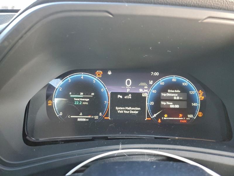 2024 Toyota Highlander VIN 5TDAAAB59RS018202 COPART salvage auction — Front End, ID - SALVAGE CERTIFICATE OF TITLE, sold $17,800 on 2026-04-17 (photo 9)