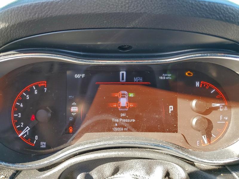 2015 Dodge Durango VIN 1C4RDHAG7FC201536 COPART salvage auction — FRONT END, Ca - Non-Repairable Vehicle Cert, sold $1,950 on 2026-07-10 (photo 9)