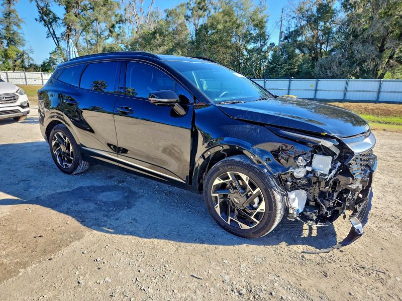 2025 Kia Sportage VIN 5XYK53DFXSG305092 COPART salvage auction — FRONT END, Salvage Title, sold $1,000 on 2026-07-21 (photo 4)