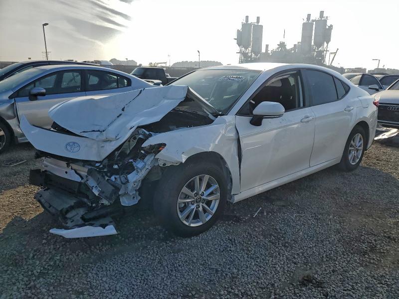 2025 Toyota Camry VIN 4T1DAACK4SU043541 COPART salvage auction — FRONT END, Ca - Salvage Certificate, sold $7,800 on 2026-07-28 (photo 1)
