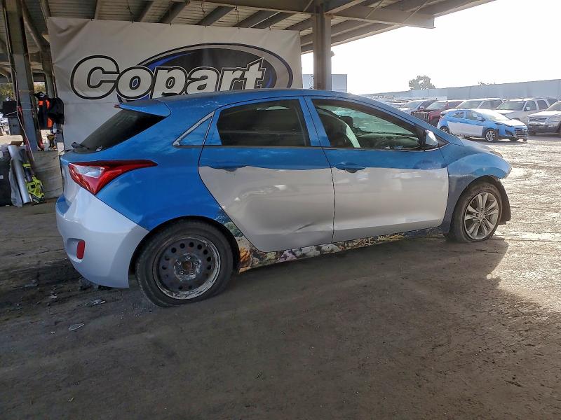2016 Hyundai Elantra VIN KMHD35LH1GU305366 COPART salvage auction — FRONT END, Ca - Salvage Certificate, sold $975 on 2026-07-14 (photo 3)