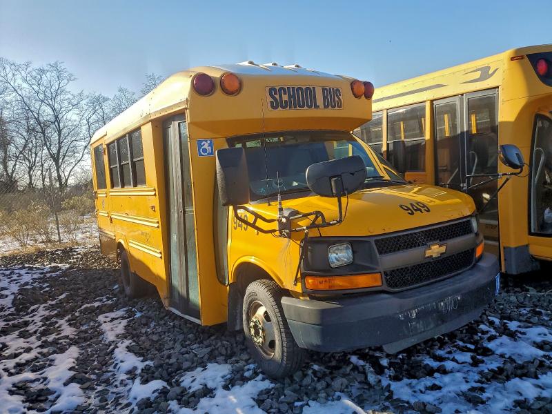 2013 Chevrolet Express g3500 VIN 1GB3G2BG4D1149482 — COPART salvage auction photo