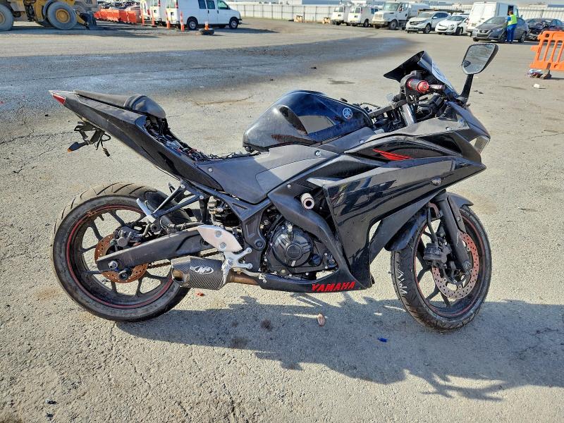 2015 Yamaha Yzf VIN MH3RH06Y3FK005768 COPART salvage auction — SIDE, Ca - Non-Repairable Vehicle Cert, sold $125 on 2026-08-20 (photo 1)