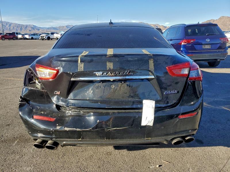 2015 Maserati Ghibli VIN ZAM57RTA5F1142224 COPART salvage auction — REAR END, Nv - Salvage Title, sold $1,450 on 2026-07-27 (photo 6)