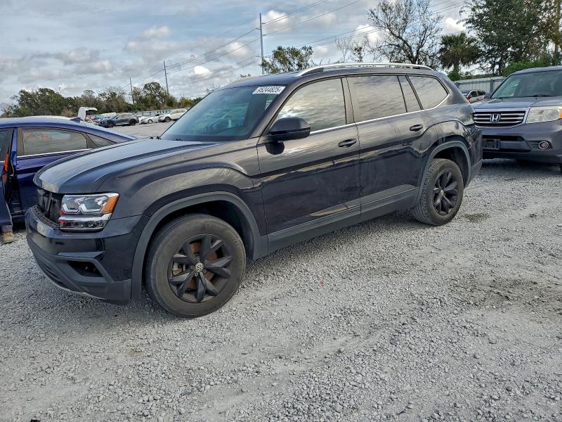 2018 Volkswagen Atlas VIN 1V2AP2CA2JC541193 COPART salvage auction — FRONT END, Fl - Cert Of Title Slvg Rebuildable, sold $5,900 on 2026-07-08 (photo 1)