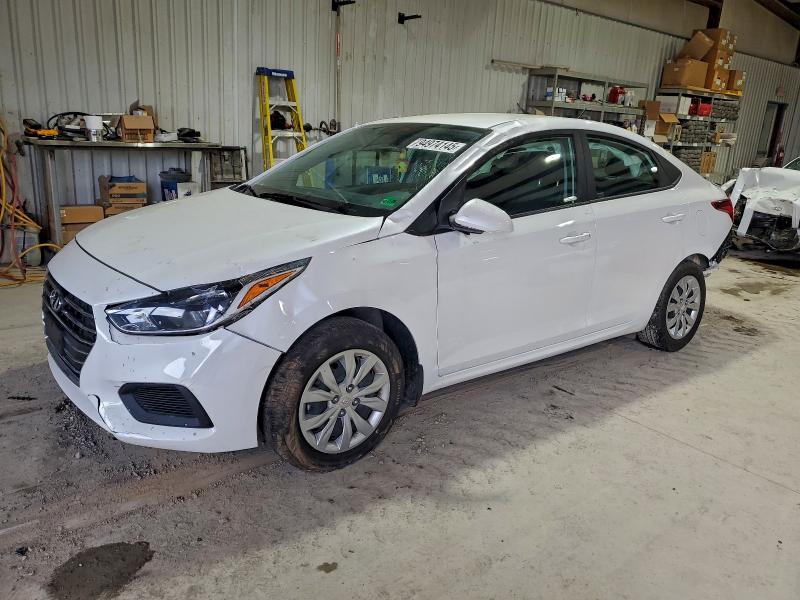 2022 Hyundai Accent VIN 3KPC24A67NE180495 — COPART salvage auction photo