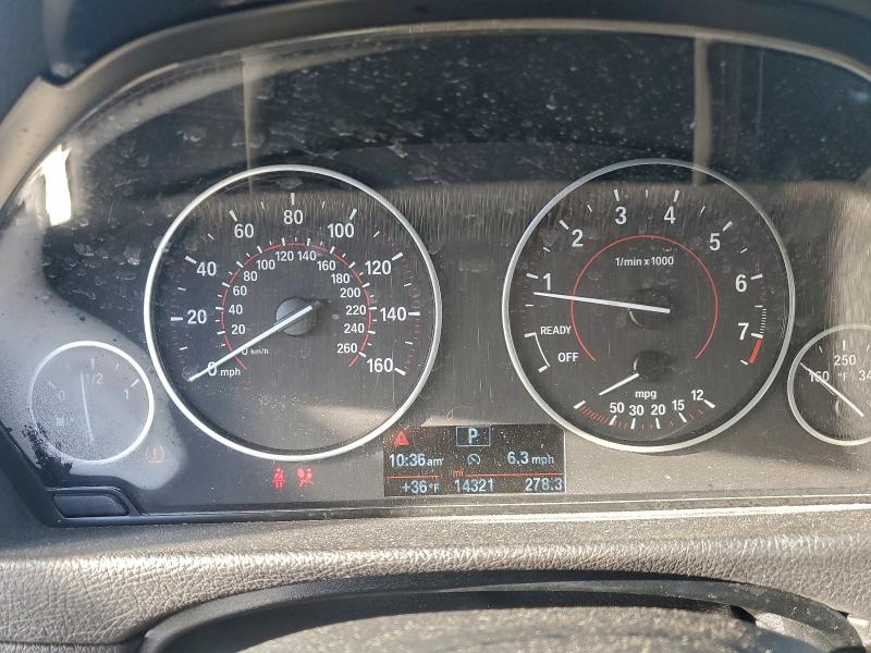 2018 BMW 3 series VIN WBA8D9C50JA616325 COPART salvage auction — FRONT END, Ny - Mv-907A Salvage Certificate, sold $8,500 on 2026-07-06 (photo 9)