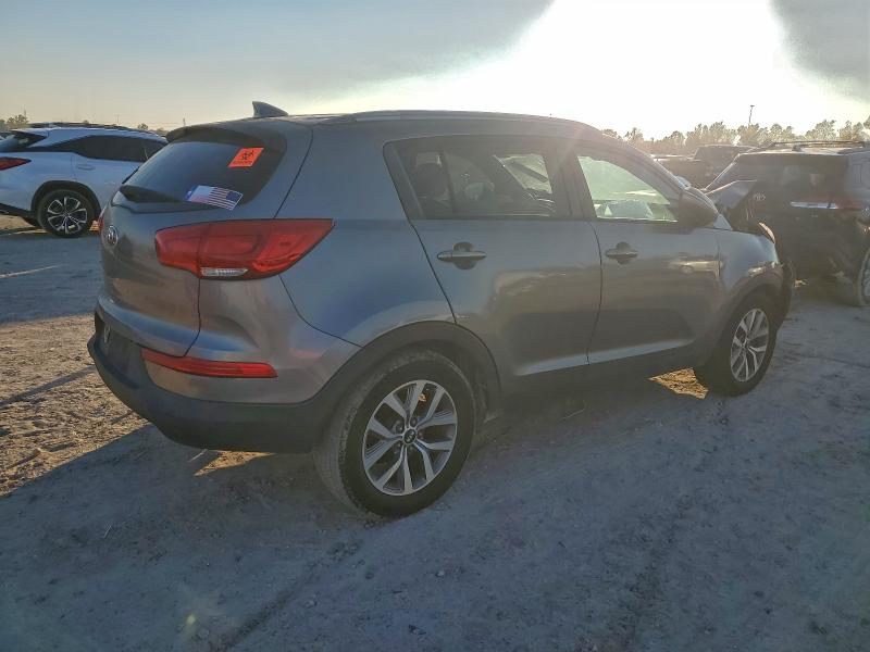 2015 Kia Sportage VIN KNDPB3AC4F7793421 COPART salvage auction — FRONT END, TX - SALVAGE VEHICLE TITLE, sold $1,650 on 2026-07-02 (photo 3)