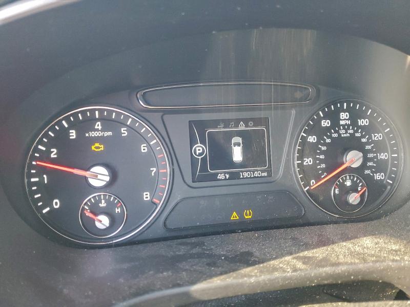 2017 Kia Sorento VIN 5XYPGDA36HG191391 COPART salvage auction — FRONT END, Other, sold $775 on 2026-07-20 (photo 9)