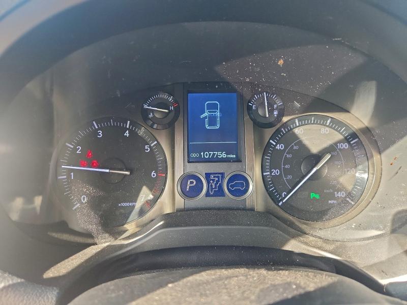 2017 Lexus Gx VIN JTJBM7FX1H5174097 COPART salvage auction — REAR END, Tx - Salvage Vehicle Title, sold $14,400 on 2026-07-27 (photo 9)