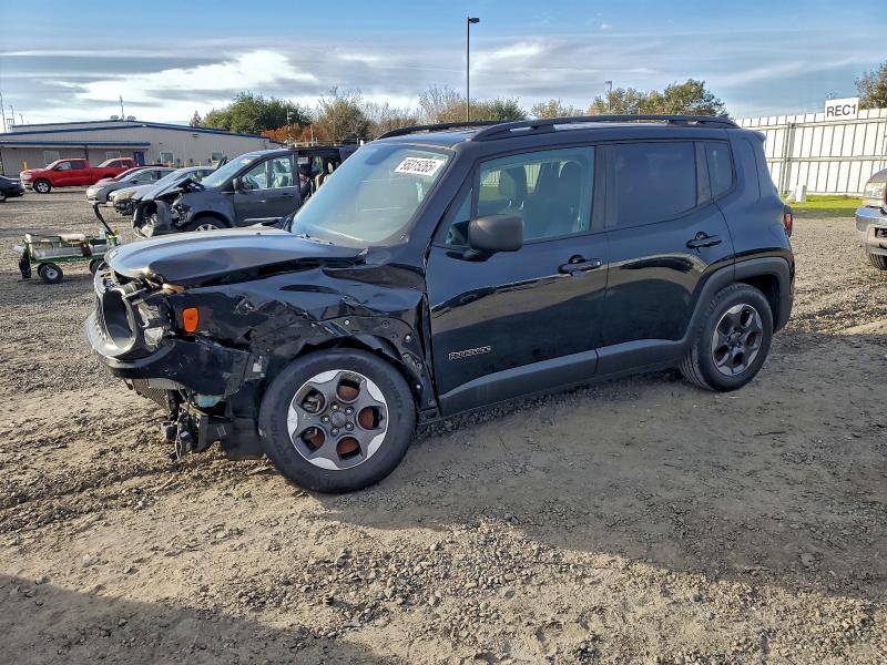 2017 Jeep Renegade VIN ZACCJAAB2HPF35157 — COPART salvage auction photo