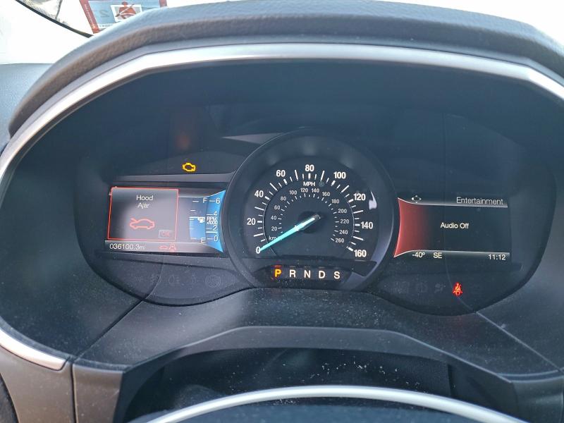 2016 Ford Edge VIN 2FMPK4J95GBB17798 COPART salvage auction — FRONT END, Nj - Cert Of Title-Salvage, sold $3,550 on 2026-07-02 (photo 9)